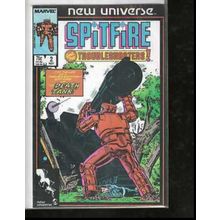Spitfire and the Troubleshooters, #2, 1986, Marvel Comic Book, Mid Grade