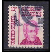 Used 1286 10c Andrew Jackson Fine KA6093