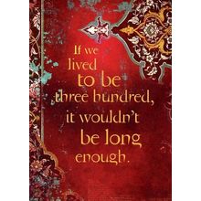 If We Lived to Be - Tree Free Greeting Card - 14154