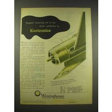 1944 Westinghouse Electronics Ad - Balancing Act