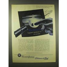1944 Westinghouse Electronics Ad - Exposes Saboteurs