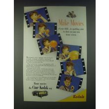1946 Kodak Cine-Kodak Film Ad - Make Movies of Your Child