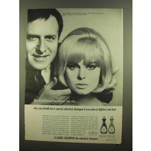 1965 Clairol Shampoo Ad - World-Famous Hairdresser