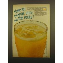 1965 Florida Citrus Commission Ad - Orange Juice