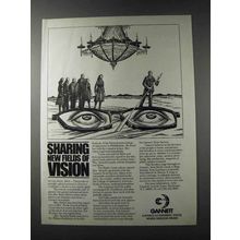 1981 Gannett Company Ad - Sharing New Fields of Vision