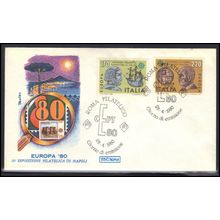 FDC Cover Italy Stamps/2 (Cachet-U/A) Box0457
