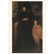Dame Dorothy Selby Ightham Mote Kent Painting Postcard