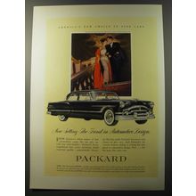 1953 Packard Clipper Car Ad - Now setting the trend in automotive design