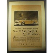 1953 Packard Caribbean Convertible Ad - America's smartest sports car