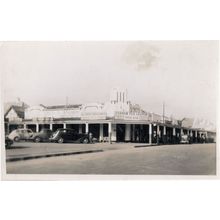 Tea Rooms at Main Street George South Africa Real Photo Old Postcard