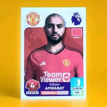 Sofyan Amrabat #445- Panini Premier League 2023-2024