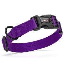 Nylon Collar W5/8" L11"-16" Purple