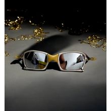 HCS X-Metal squared 24k sunglasses