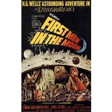First Men in the Moon (1964)_0 Movie Film Poster Canvas iconic design