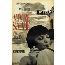 Viver Sa Vie- French 1962 small Poster Canvas Movie Film Print A0 A1 A2 A3 A4 A5
