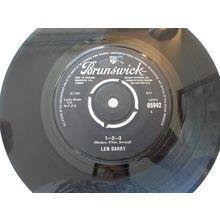 7" 1965. LEN BARRY. 1-2-3. BRUNSWICK. 05942. BULLSEYE. VERY GOOD PLUS
