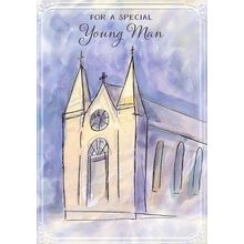 For A Special Young Man - Confirmation Greeting Card - 08155