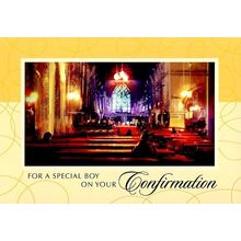 For A Special Boy On Your Confirmation - Confirmation Greeting Card - 25055