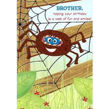 Brother, Hoping Your Birthday Is..... - Birthday Greeting Card - 1322A