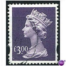 1999 Y1802 £3.00 Dull Violet High Value Machin F/Used