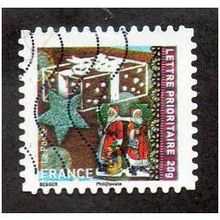 FRA 2010 (58c) 'CHRISTMAS' FINE USED (EBID21658)