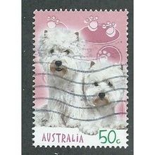 AUS 2004 50c 'CATS AND DOGS' FINE USED (EBID34-409)