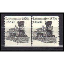 1897A 2c Locomotive Very Fine MNH Dry Gum CNP Left 8 PA0288
