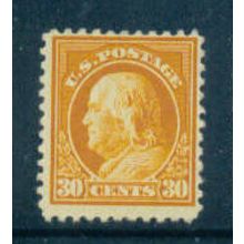 516 30c Benjamin Franklin Just Clears MLH C1505