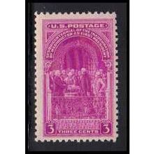 854 3c Washington Inauguration Fine MNH O6149