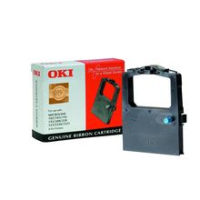 Oki 09002303 Nylon Black Ink Ribbon (Original) for Microline 9-Pin Printers