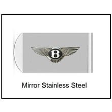 BENTLEY Money Clip - Silverplate Steel Logo Emblem - Car Auto Jewelry