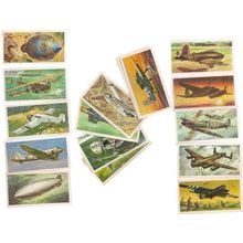 18 x HISTORY OF AVIATION Brooke Bond tea cards vgc nos listed below =