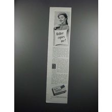 1951 Tampax Tampons Ad - Mother Copies Me