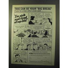 1970 Cleveland Institute of Electronics Ad - Big Break
