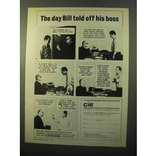 1970 Cleveland Institute of Electronics Ad - Told Off