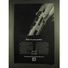 1972 Kodak Instamatic 60 Camera Ad - Pack It