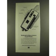 1972 Kodak Instamatic 60 Camera Ad - These Features