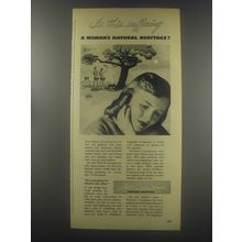 1946 Lydia E. Pinkham's Vegetable Compound Ad - Is this suffering a woman's