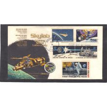FDC Fleetwood 1529 10c Skylab + Multiple Stamps/4 (Cachet-U/A) CV00929