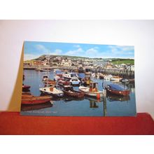 THE HARBOUR, WEST BAY, Dorset used postcard by Salmon 1978 pm =