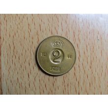 Sweden 1971 2 Ore Coin