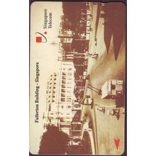 Fullerton Building S'pore $10 Telephone Card (Used)