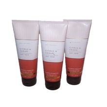 Bath & Body Works Citrus & Cedar Ultimate Hydration Body Cream 8 oz - 3 Pack