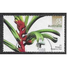 AUS 2006 $5.00 'MANGLES KANGAROO PAW' FINE USED (EBID68-433)