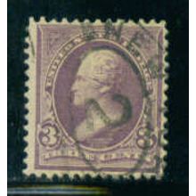 Used 268 3c Andrew Jackson Just Clears M03550