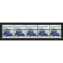 1906av 17c Electric Auto Fine MNH Dry Gum PNC 4A/5 Gap 2L AA0200