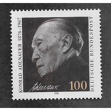 GER 1992 U/M 100pf 'KONRAD ADENAUER' (EBID78-797)