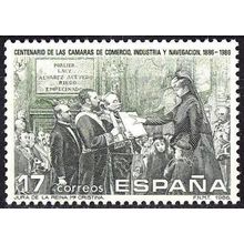 España. 1986. Mi # 2724. Chambers of Commerce, Industry and Navigation