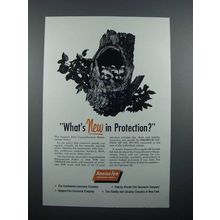 1957 America Fore Insurance Ad - New In Protection