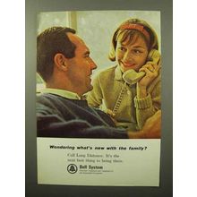 1964 Bell Telephone Ad - Wondering What's New?